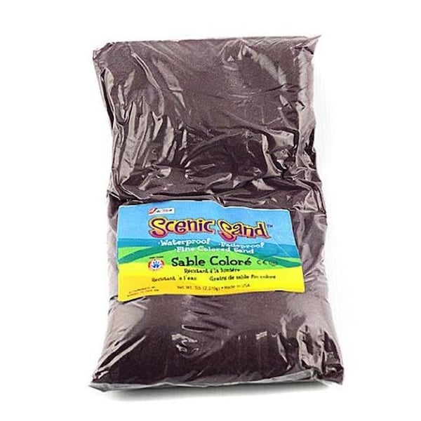 Scenic Sand Scenic Sand 4563 Activa 5 lbs Bag of Colored Sand; Purple 4563 - main
